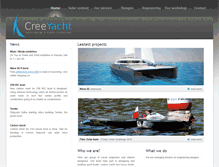 Tablet Screenshot of creeyacht.pl